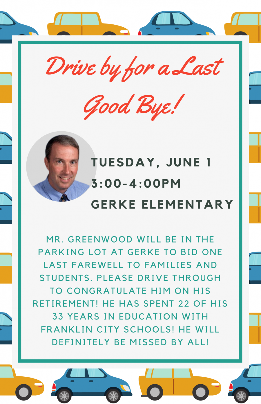 Mr. Greenwood Retirement
